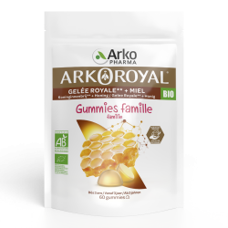 ARKOROYAL Gommes de Gelée Royale BIO - 20 gommes