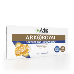 ARKOROYAL Défenses de l'Organisme Royal Jelly - 7 single doses