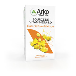 ARKOGÉLULES Huile de Foie de Morue - 220 Capsules