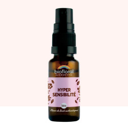 BIOFLORAL FLEURS DE BACH Hypersensibilité BIO - 20ml