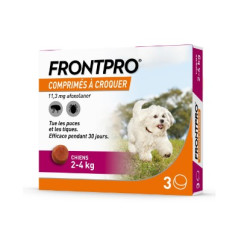 FRONTPRO CHIENS (2-4kg) - 3 Comprimés à Croquer