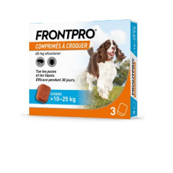 FRONTPRO CHIENS (10-25kg) - 3 Comprimés à Croquer