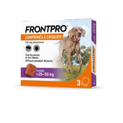 FRONTPRO CHIENS (25-50kg) - 3 Comprimés à Croquer