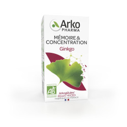 ARKOGELULES Ginkgo Biloba ORGANIC - 45 Capsules