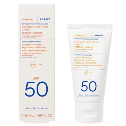 KORRES CREME SOLAIRE Visage + Yeux SPF 50