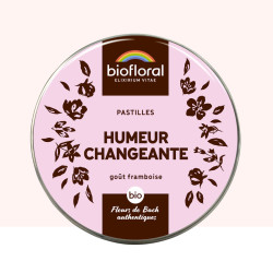 BIOFLORAL PASTILLES Humeur Changeante BIO Goût Framboise - 45g