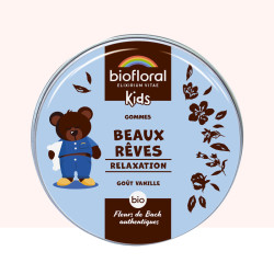 BIOFLORAL GOMMES Beaux Rêves Relaxation BIO Goût Vanille - 45g