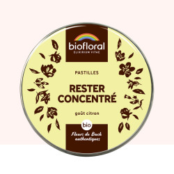 BIOFLORAL PASTILLES Rester Concentré BIO Goût Citron - 45g