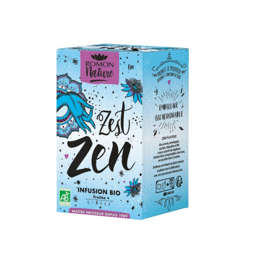 ROMON NATURE TISANE Zest Zen Bio - 16 Sachets