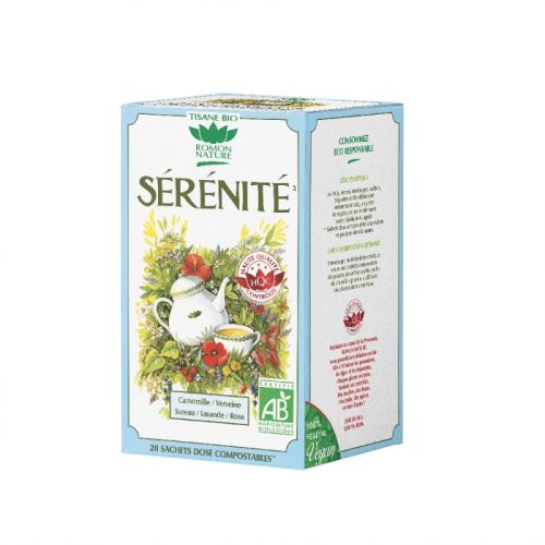 ROMON NATURE TISANE Sérénité Bio - 20 Sachets