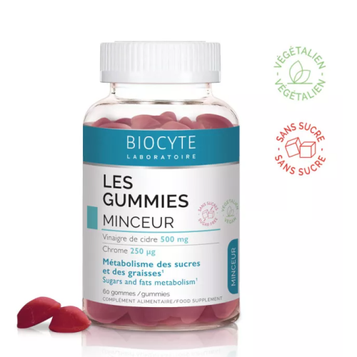 BIOCYTE LES GUMMIES MINCEUR - 60 Gommes