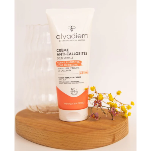 ALVADIEM Crème Anti-Callosités à la Gelée Royale Bio - 75ml