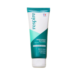 RESPIRE DENTIFRICE Naturel Fraicheur Intense Menthe Fraiche 75ml