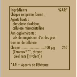 SOLGAR CHROME PICOLINATE 100 µg - 90 Comprimés