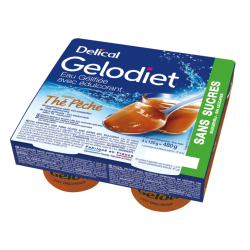 DELICAL GELÉE Peach Tea - 120g x 4