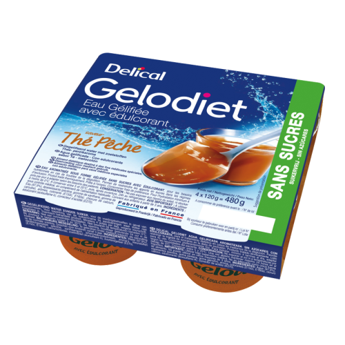 DELICAL GELÉE Peach Tea - 120g x 4