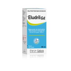 ELUDRIL Gé SOLUTION POUR BAIN DE BOUCHE 90ml