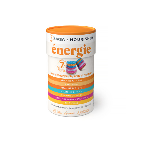 UPSA NOURISHED Énergie - 30 Gummies