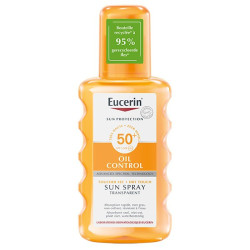 EUCERIN SUN PROTECTION SPF50+ Oil Control Spray Transparent -