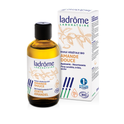 LADRÔME HUILE VÉGÉTALE Amande Douce BIO - 100ml