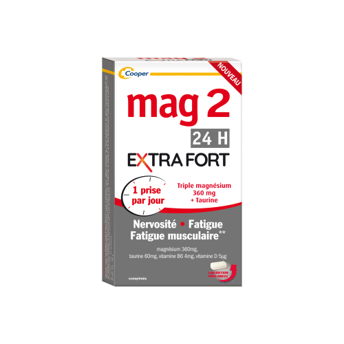 MAG 2 24H EXTRA FORT - 40 Comprimés