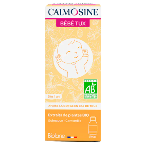 CALMOSINE BÉBÉ TUX Apaise la Gorge - 100ml