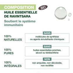 PRANARÔM AROMABOOST Roll-On Immunité BIO - 5ml