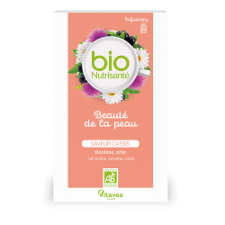 NUTRISANTÉ Bio Infusion Beauté de la Peau Saveur Cassis - 20