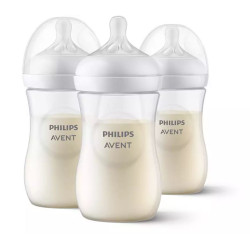 AVENT BIBERON Natural 330 ml 6 Mois et + - Set of 2 Feeding