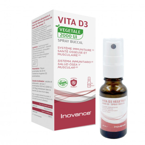 INOVANCE VITA D3 Vegetale 2000UI Spray Buccal - 20ml