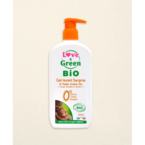 LOVE & GREEN GEL LAVANT SURGRAS - 500 ml