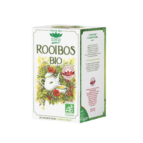 ROMON NATURE TISANE Rooibos BIO - 20 Sachets