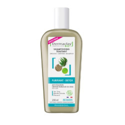 DERMACLAY SHAMPOOING TRAITANT Purifiant Detox - 250 ml