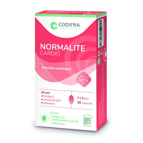 CODIFRA NORMALITE CARDIO - 30 Capsules