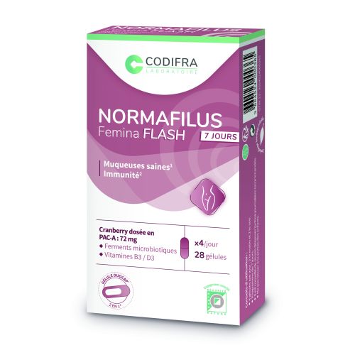 CODIFRA NORMAFILUS Femina Flash - 28 gélules