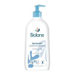 BIOLANE GEL LAVANT Corps et Cheveux - 500ml