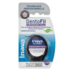 INAVA FIL DENTAIRE DENTOFIL Crossing Floss x30