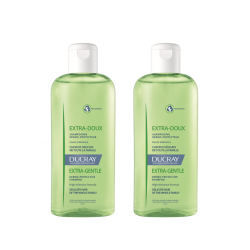 DUCRAY Extra Doux Shampooing Dermo-Protecteur - Lot de 2x400ml