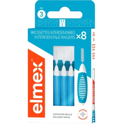 ELMEX BROSSETTES INTERDENTAIRES Taille 3 1.1mm - 8 Brossettes