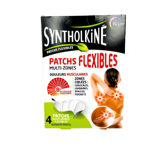 SYNTHOLKINE PATCHS FLEXIBLES Multi-Zones Douleurs Musculaires -