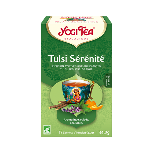 YOGI TEA Infusion Tulsi Sérénité - 17 Sachets