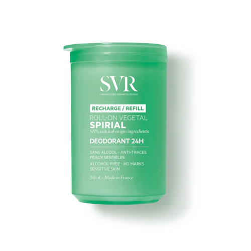 SVR SPIRIAL Déodorant Anti-Transpirant Végétal Roll-on Recharge