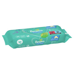 PAMPERS FRESH CLEAN Lingettes Bébé - 50 Lingettes