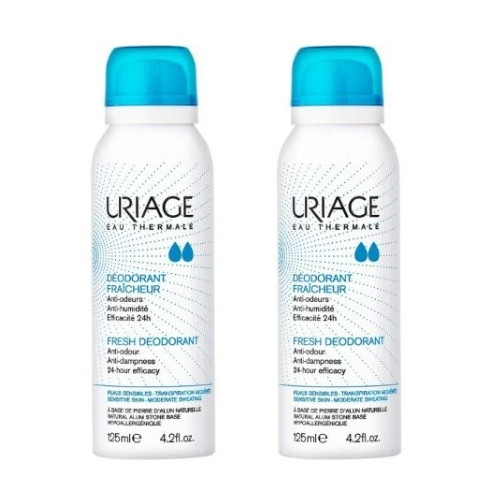 URIAGE Freshness Deodorant 2x125 ml pack