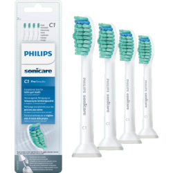 PHILIPS SONICARE PRORESULTS C1 Blanc - 4 Têtes de Brosse à Dents