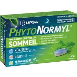 UPSA PHYTONORMYL Régulateur du Cycle du Sommeil - 30 Comprimés