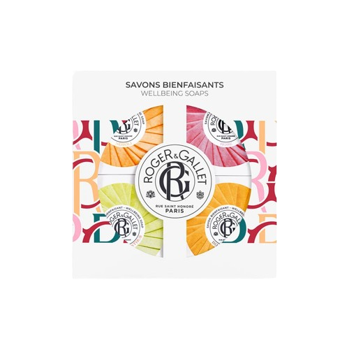 SAVONS BIENFAISANTS Lot de 4x50g - ROGER GALLET