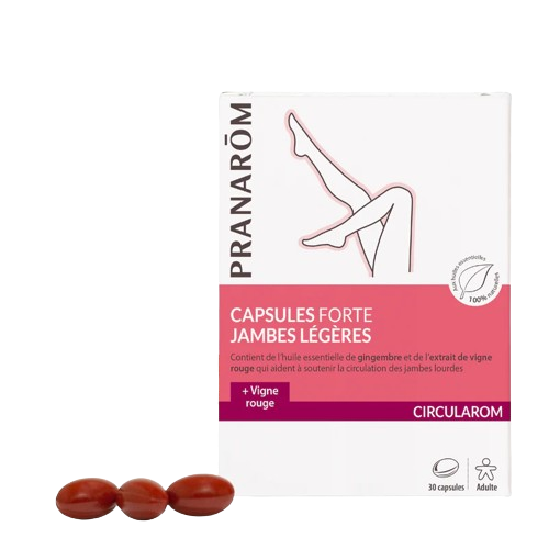 PRANAROM CIRCULAROM CAPSULE FORTE Jambes Légères - 30 Capsules