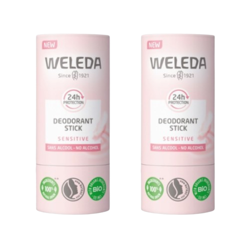 WELEDA Deodorant Stick Sensitive - Set of 2x50g