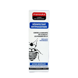 MANOUKA DÉSINFACTANT ANTIPARASITAIRE Action Immédiate - 200ml